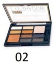Meis Тени для век 10 цветов Eyeshadow and blusher, 12г