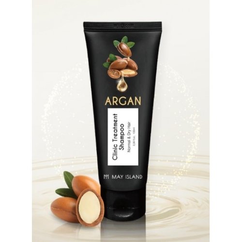 May Island Шампунь с аргановым маслом Argan Clinic Treatment Shampoo,100мл