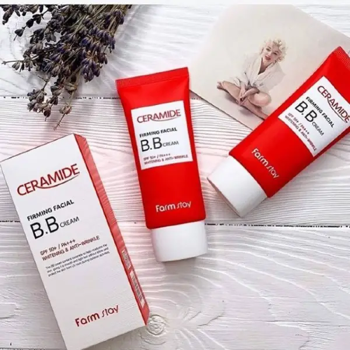 FarmStay Тональный BB крем для лица с керамидами Ceramide Firming Facial BB Cream SPF50+ PA+++, 50мл