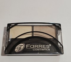 FARRES Тени для век 2-х цветные, 4,7г