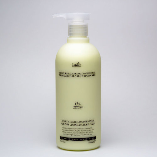 Lador Увлажняющий безсиликоновый бальзам для волос Moisture Balancing Conditioner, 530мл