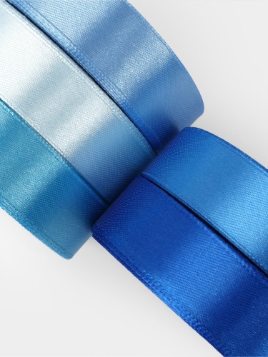 Набор атласных лент, 5шт, 20мм*23±1м 