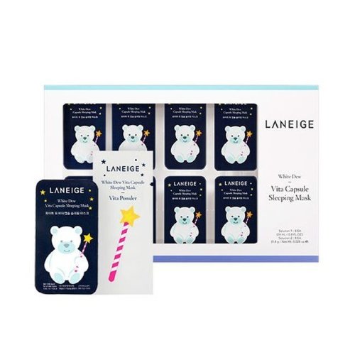Laneige Vita Capsule Sleeping Mask Витаминная ночная осветляющая капсульная маска 8ea(24ml)*8ea 