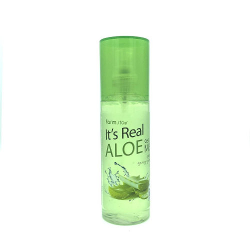 FarmStay Увлажняющий гель-мист с экстрактом алоэ It's Real Aloe Vera Gel Mist, 120мл