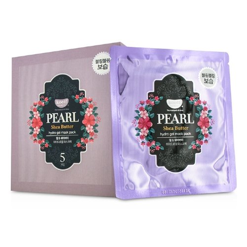 Petitfee (Koelf) Гидрогелевая маска для лица с жемчугом и маслом Ши Pearl and Shea Butter Hydro Gel Mask Pack, 32 гр