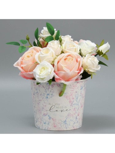 Стакан для цветов "All You Need Is Love", 1500мл