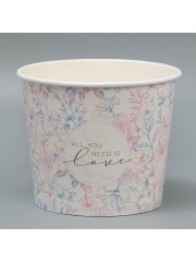 Стакан для цветов "All You Need Is Love", 1500мл