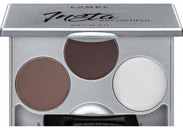 Lamel Набор для бровей (воск и тени) Insta Browtiful Kit, №402 холодный