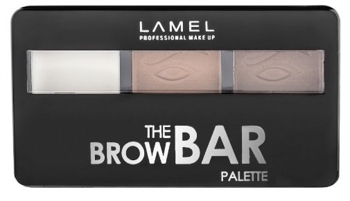 Lamel Набор для бровей (воск и тени) The Brow Bar Palette, №401 блонд
