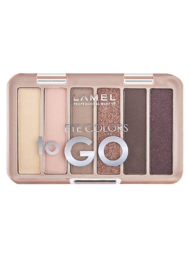 Lamel Набор теней для век Eye Colors to Go, №404 солнце пустыни