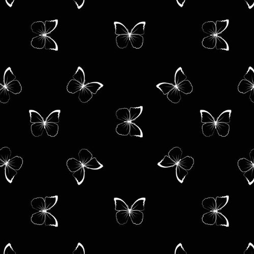 Пакет подарочный пропиленовый «Бабочки» 15х30см, 10шт