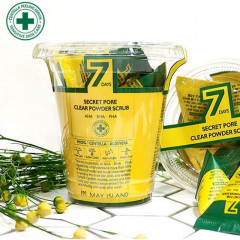 May Island Очищающий скраб для лица 7 Days Secret Pore Clear Powder Scrub, 5г