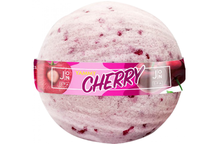J:On Бомбочка для ванн с вишней Yammy Cherry, 160г