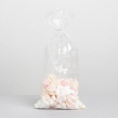 Пакет подарочный пропиленовый «Бантики» 15х30см, 10шт