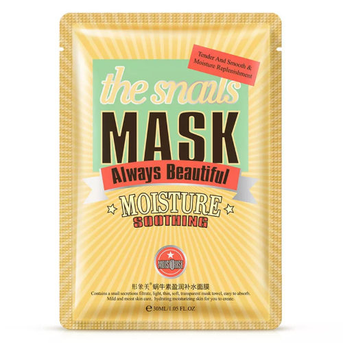 Images Тканевая маска для лица с муцином улитки The Snails Moisturize Hyderating Mask, 30г