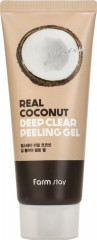FarmStay Отшелушивающий пилинг-гель с экстрактом кокоса Real Fruits, 100мл 