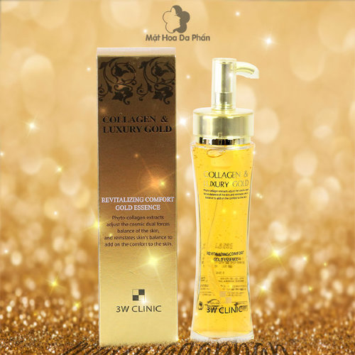 3w Clinic Восстанавливающая эссенция с золотом и жидким коллагеном Collagen & Luxury Gold Revitalizing, 150мл