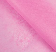 Бумага упаковочная тишью розовая, 50*66см