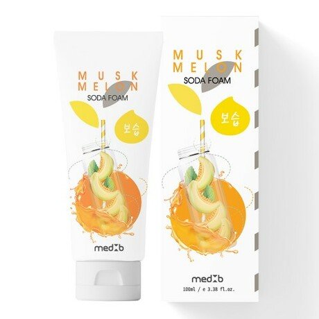 MedB Пенка для умывания с экстрактом мускусной дыни и содой Muskmelon Soda Foam, 100мл