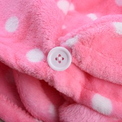 Mingxier Плюшевая двусторонняя шапочка для сушки волос, 1шт