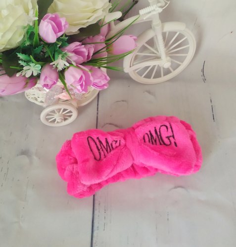 Косметическая повязка OMG, Малиновая