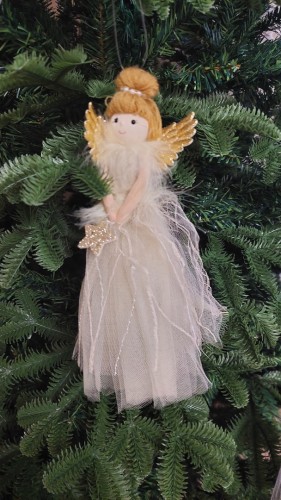 Новогодняя игрушка Фея, 1шт