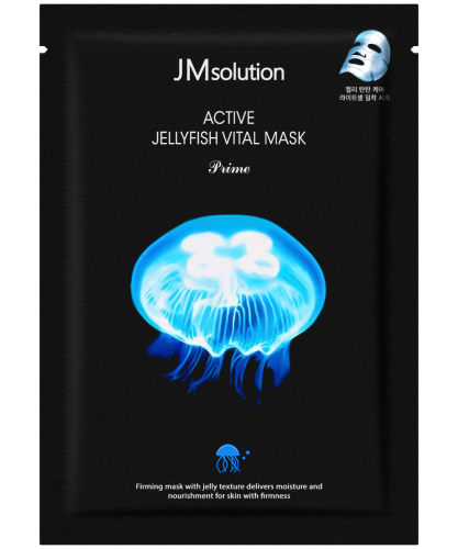 JMsolution Тканевая маска для лица с медузой Active Jellyfish Vital Mask, 30г