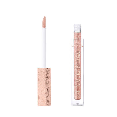  Lamel Жидкий глиттер для макияжа, №03 бронза