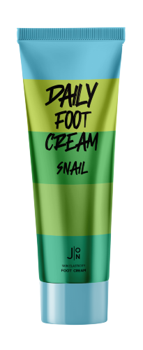 J:on Крем для ног с муцином улитки SnailL Daily Foot Cream, 100мл