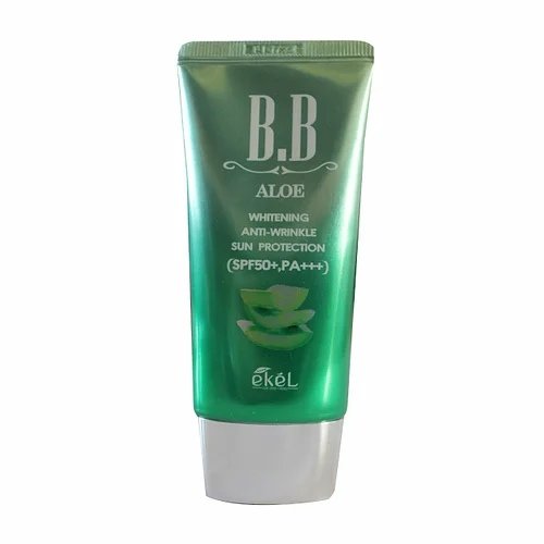 Ekel Крем с Экстрактом Алоэ Aloe BB SPF50+PA+++ ББ, 50 мл