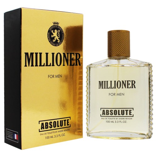 Дельта Парфюм Туалетная вода для мужчин Absolute Millioner (по мотивам 1 Million P.Rabanne), 100мл 