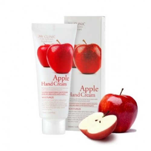 3w Clinic Крем для рук с яблоком Apple Hand Cream, 100мл
