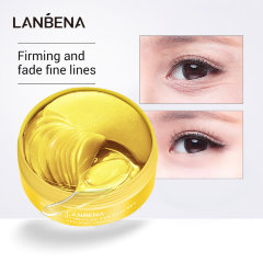 Lanbena Гидрогелевые патчи для кожи вокруг глаз с ретинолом Retinol Hydra-Gel Eye Patches, 60шт