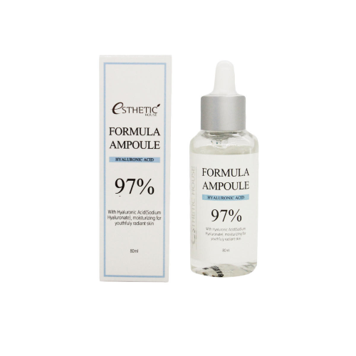 Esthetic House Сыворотка для лица с гиалуроновой кислотой Formula Ampoule Hyaluronic Acid, 80мл