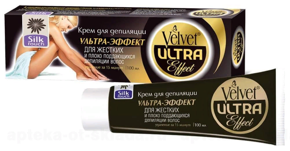 Velvet Крем-депилятор Ультра-эффект для жестких волос, 100мл 