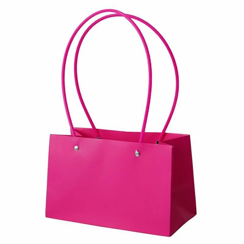 Сумка для цветов прямоугольная, 14*11*22см