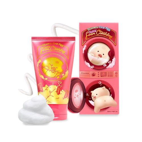 Elizavecca Пенка для умывания Clean Piggy Pinkenergy Foam Cleansing, 120мл