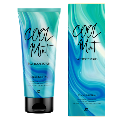 J:ON Скраб для тела подтягивающий COOL MINT SALT BODY SCRUB, 250 гр