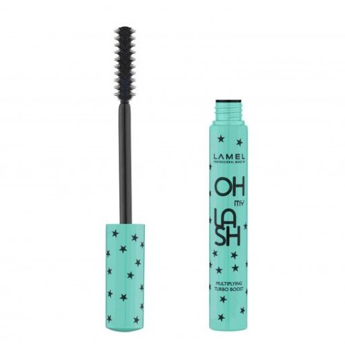 Lamel Тушь для ресниц Oh My Lash Mascara Multiplying Turbo Boost 404, черная, 10мл