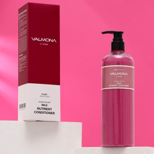 Valmona Кондиционер для волос с ягодами и молоком  Sugar Velvet Milk Nutrient Conditioner, 480мл