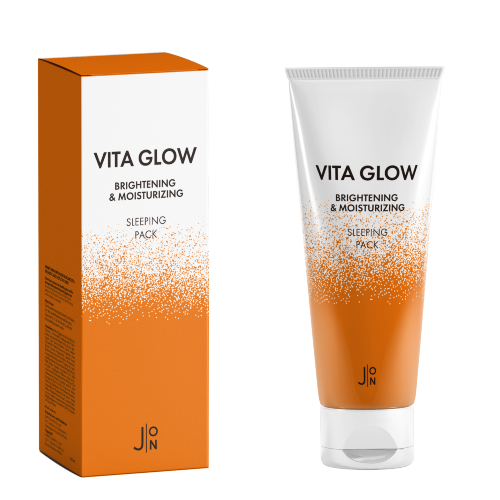 J:on Маска для лица с витаминами Vita Glow Brightening&Moisturizing Sleeping Pack, 50г