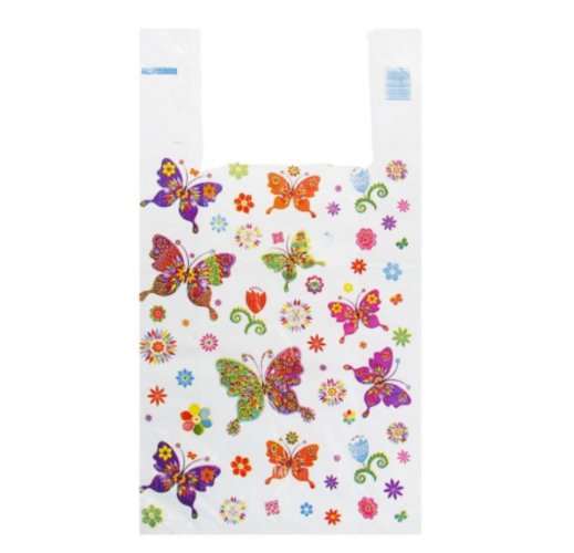Пакет с ручками "Бабочки"