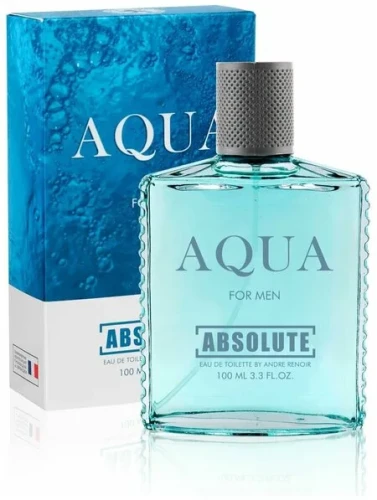 Дельта Парфюм Туалетная вода для мужчин Absolute Aqua (философия аромата Acqua Di Gio G.Armani), 100мл