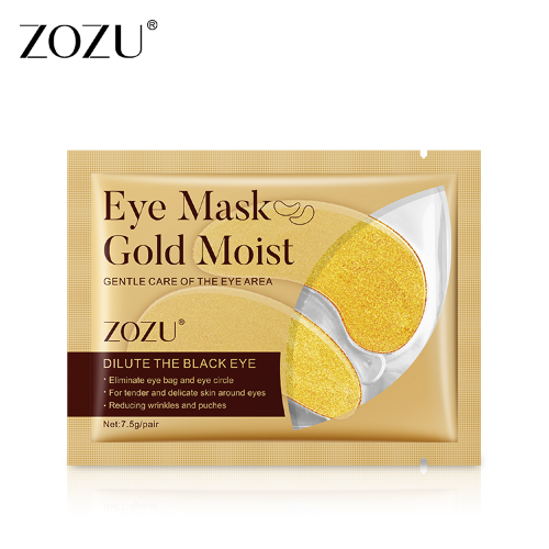 Zozu Гидрогелевые патчи для кожи вокруг глаз с золотом Gold Moist Eye Mask, 7,5г 