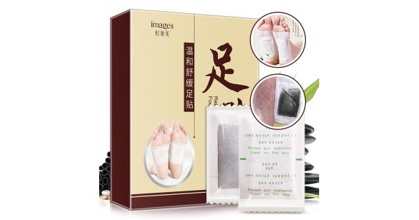 Images Пластыри для ног для выведения токсинов Relieve Nursing Foot Patch, 10шт