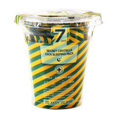 May Island Успокаивающая ночная маска с центеллой Seven Days Secret Centella Cica Sleeping Pack, 5г