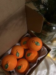 Бомбочка для ванн &quot;Мандарин&quot;, 215г