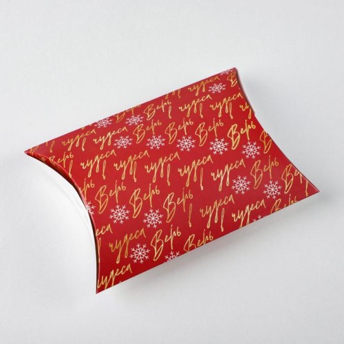 Коробка сборная фигурная «Венок» 19см*14см*4см, 1шт