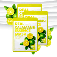 FarmStay Тканевая маска для лица с экстрактом каламанси Real Calamansi Essence Mask, 23мл