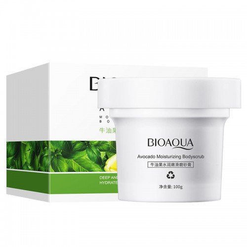 BioAqua Скраб для тела с авокадо Avocado Moisturizing Body Scrub, 100 гр